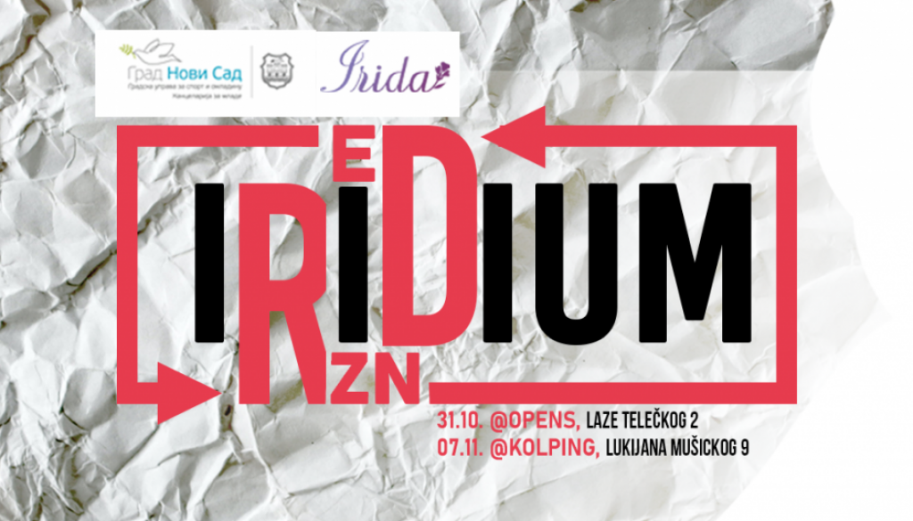 IRIDIUM crveni fb- veci logo - event - Irida Organizacija